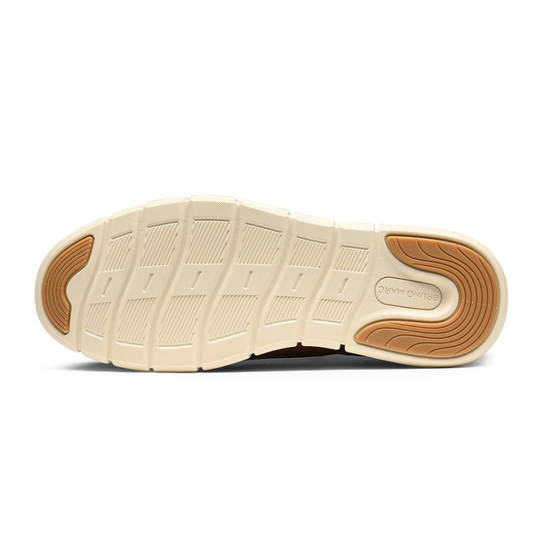 [CrossFlex NeatPolish] Men's Non-Slip Casual Oxford Sneakers - BROWN - 5